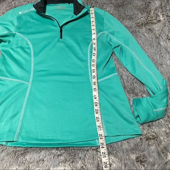 Columbia LADIES Omni-Wick Shotgun 1/4 Zip size Small - Picture 7 of 12